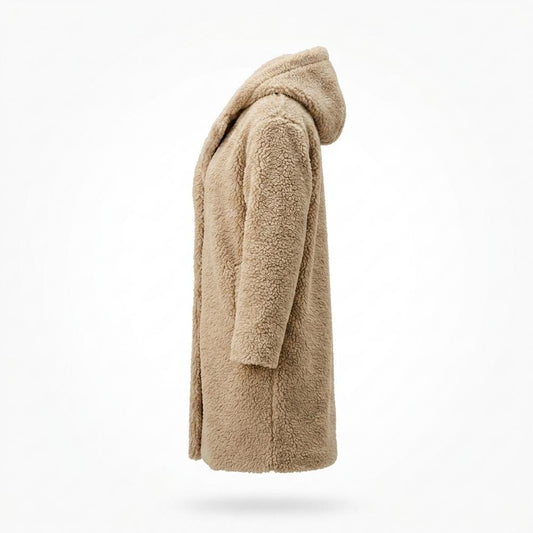 Allsaints Leather - Ellor | Plush Hooded Coat Women