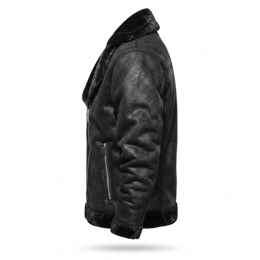 Allsaints Leather - Kaven | Lined Asymmetrical Jacket Men