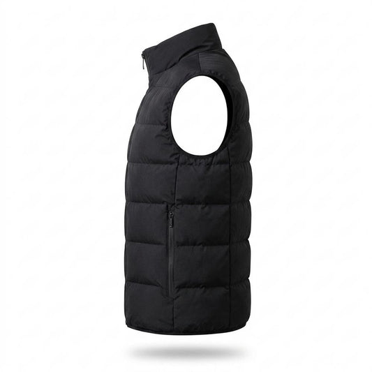 Allsaints Leather - Zeken | Quilted Padded Vest Men