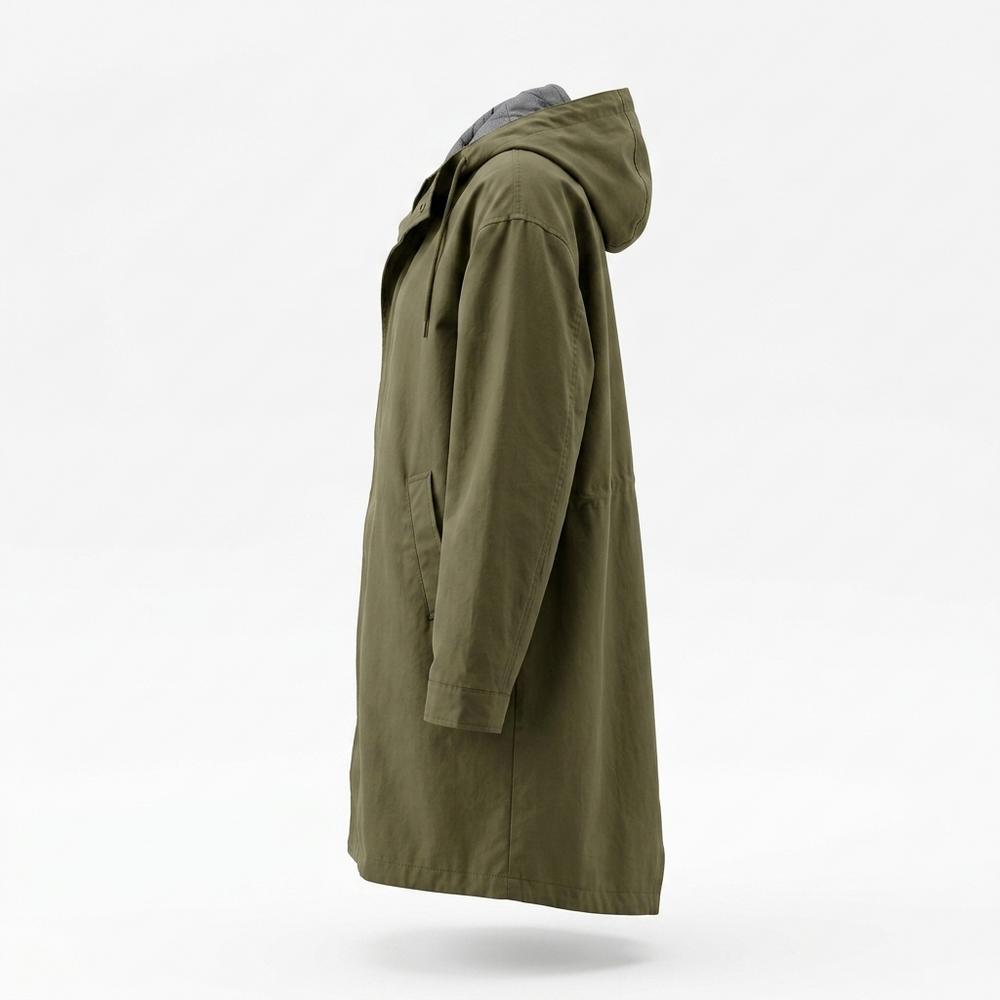 Allsaints Leather - Vamel | Hooded Drawstring-Waist Coat Women
