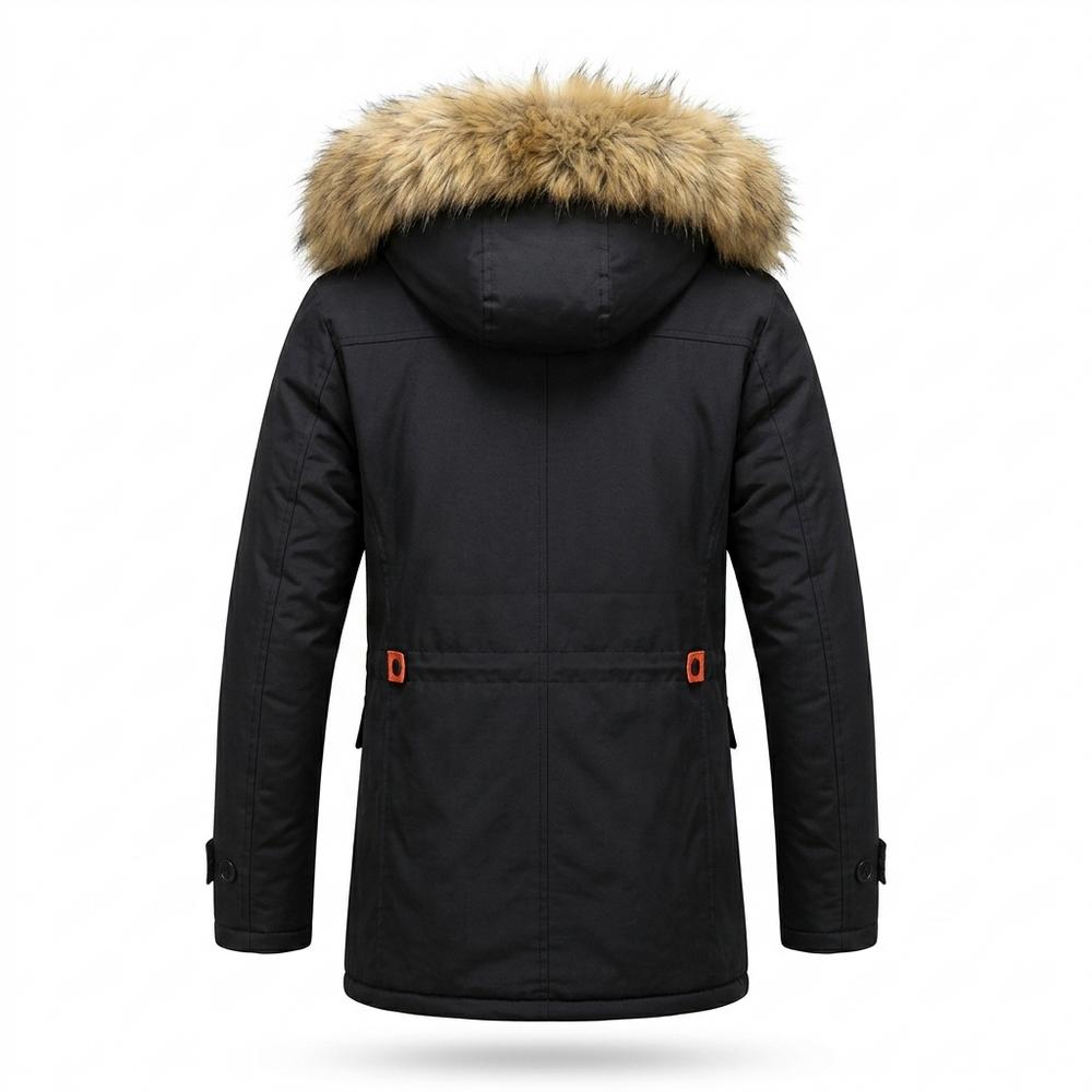 Allsaints Leather - Canav | Padded Hooded Coat Men