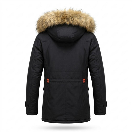 Allsaints Leather - Canav | Padded Hooded Coat Men