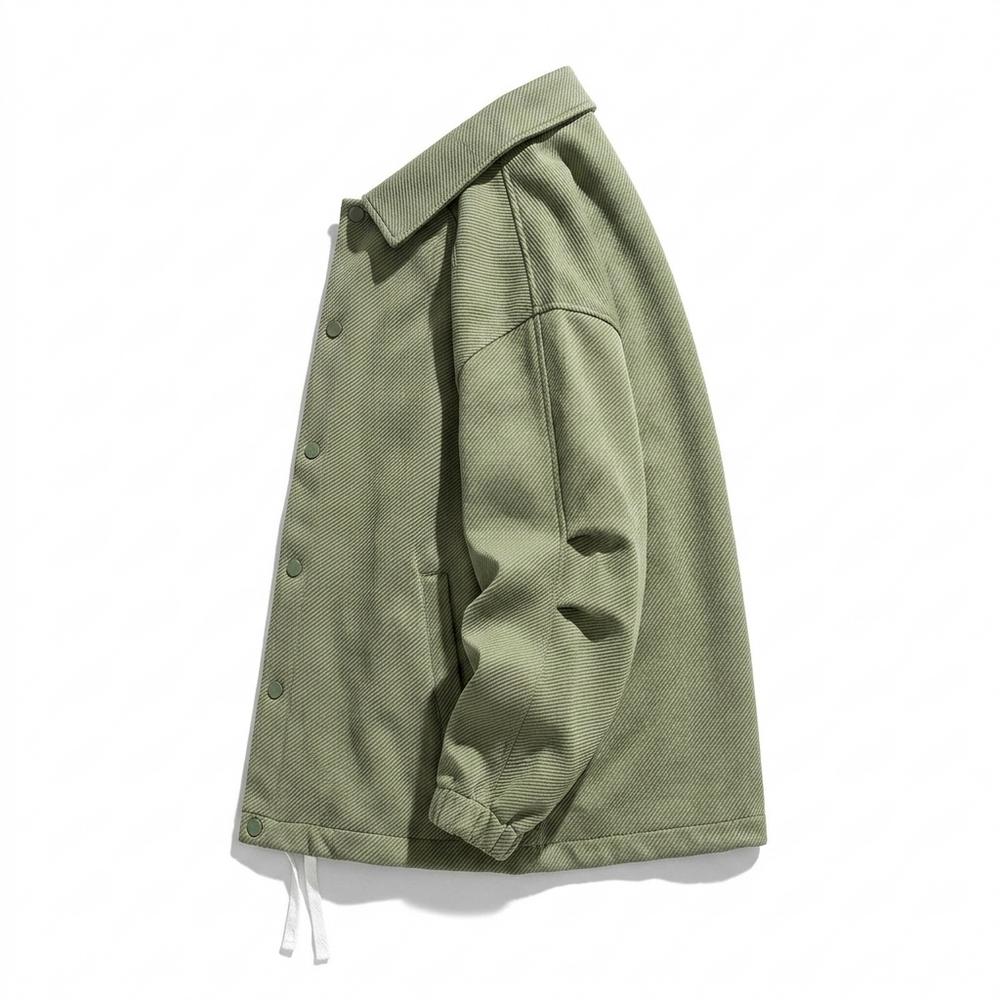 Allsaints Leather - Neken | Textured Button-Up Jacket Unisex