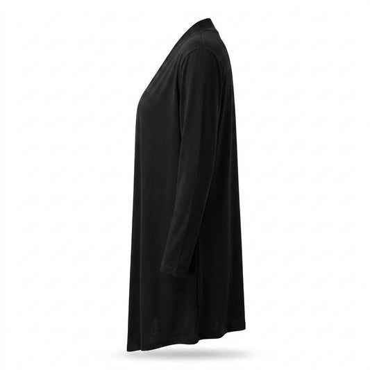 Allsaints Leather - Niren | Open-Front Asymmetrical Cardigan Women