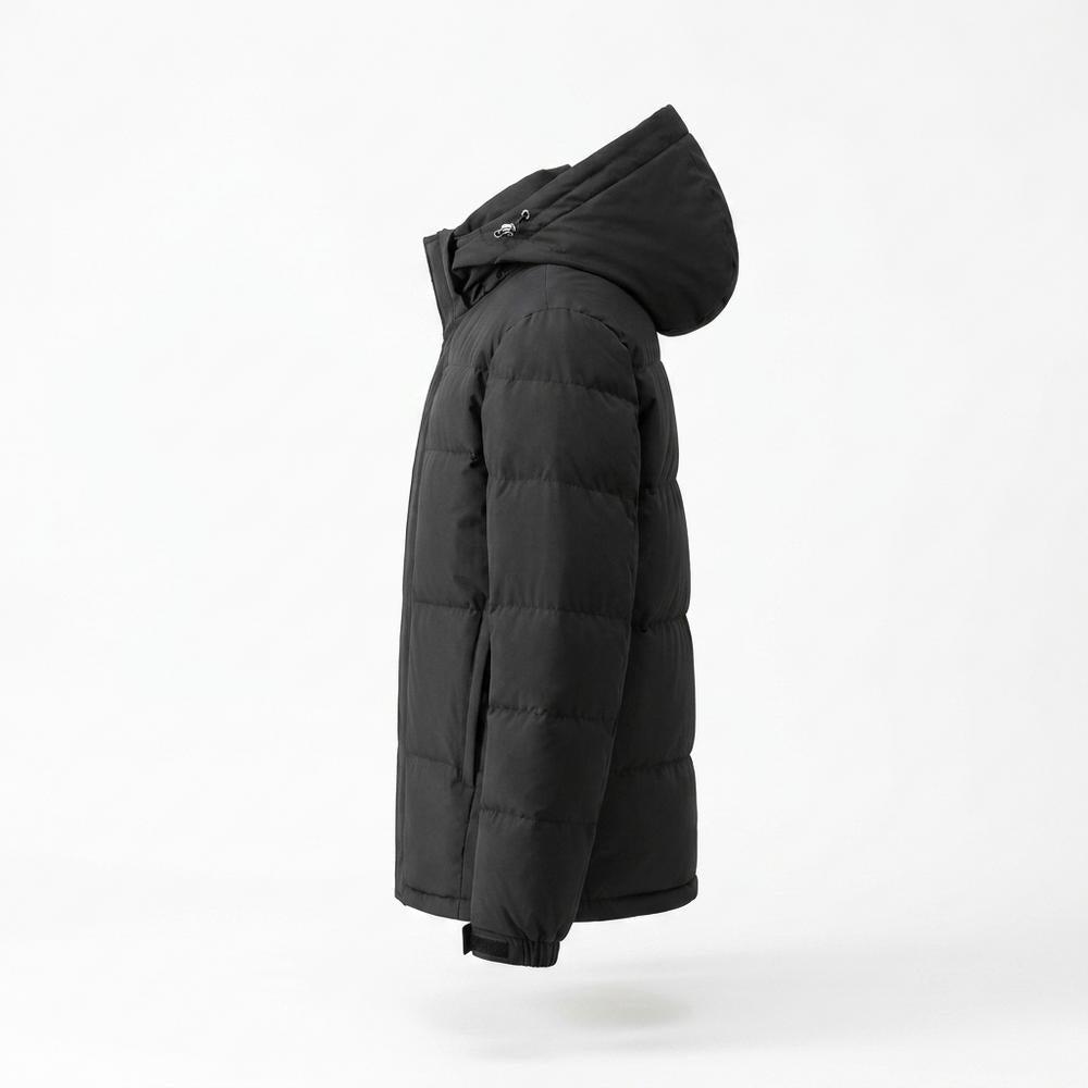 Allsaints Leather - Rolor | Quilted Hooded Jacket Men