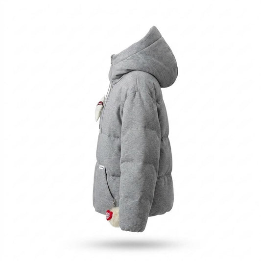 Allsaints Leather - Arvan | Padded Hooded Jacket Unisex