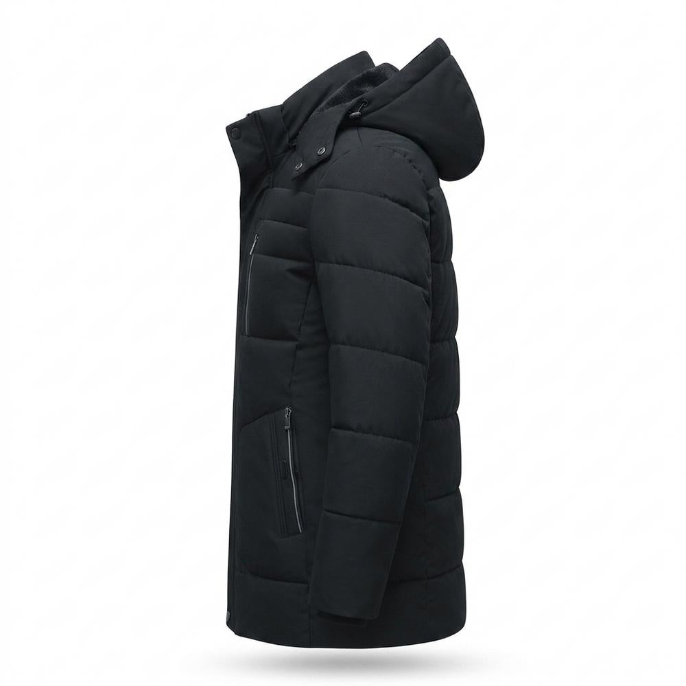 Allsaints Leather - Tamel | Hooded Padded Coat Men