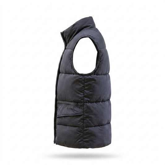 Allsaints Leather - Aulor | Quilted Padded Vest Unisex