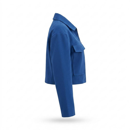 Allsaints Leather - Zemon | Cropped Zip-Up Jacket Women