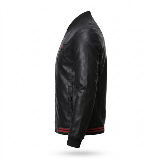 Allsaints Leather - Tiser | Slim-Fit Zip-Up Leather Jacket Men