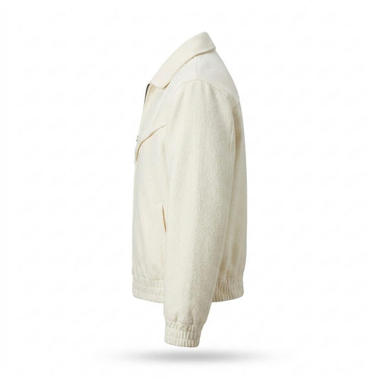 Allsaints Leather - Dahal | Textured Zip-Up Jacket Men