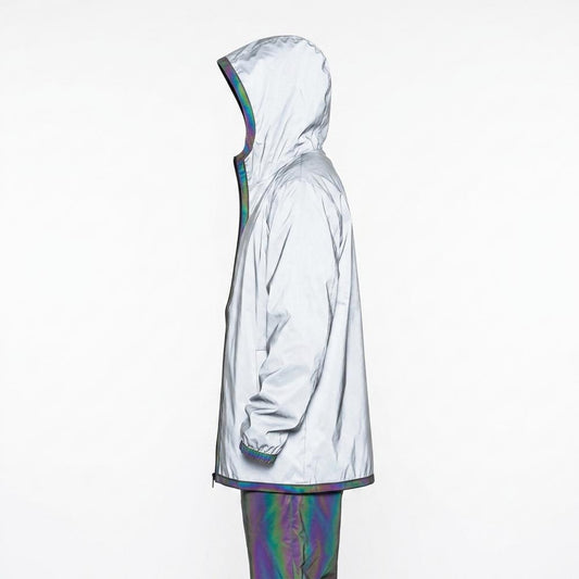 Allsaints Leather - Lahal | Reflective Iridescent Coat Unisex