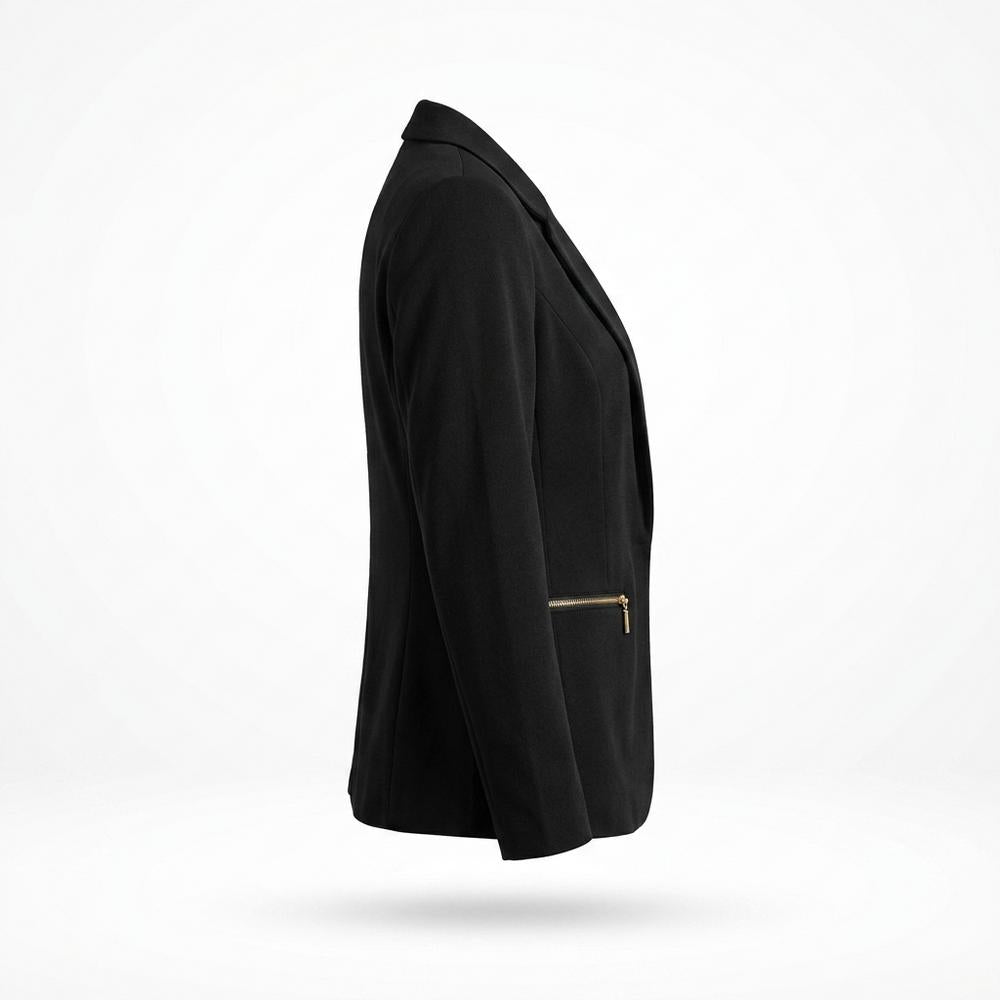 Allsaints Leather - Riron | Single-Button Notched-Lapel Blazer Women