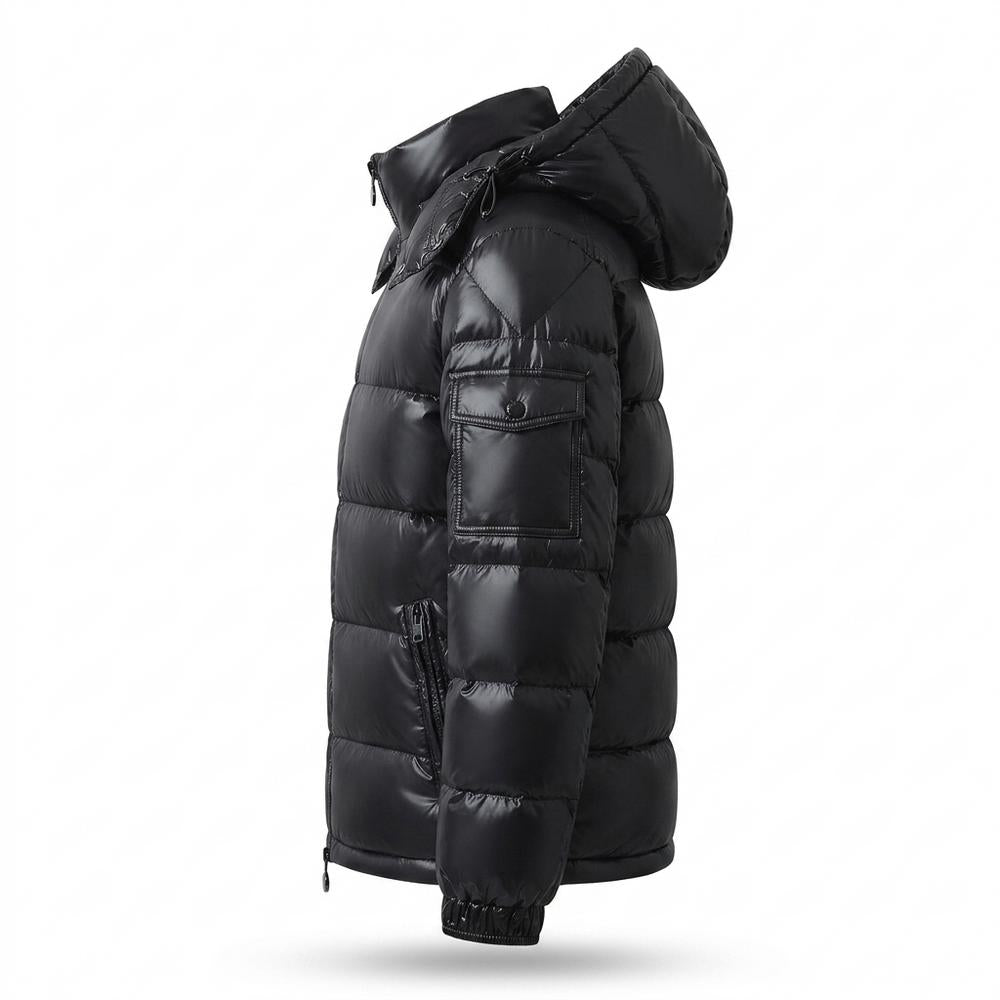 Allsaints Leather - Alsin | Padded Shiny Jacket Unisex