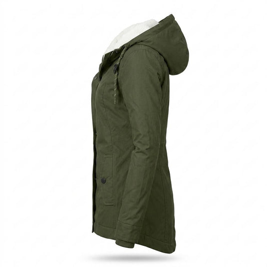 Allsaints Leather - Radar | Sherpa-Lined Hooded Jacket Women