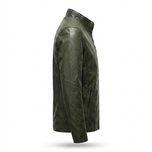 Allsaints Leather - Aawim | Quilted Lined Leather Jacket Men