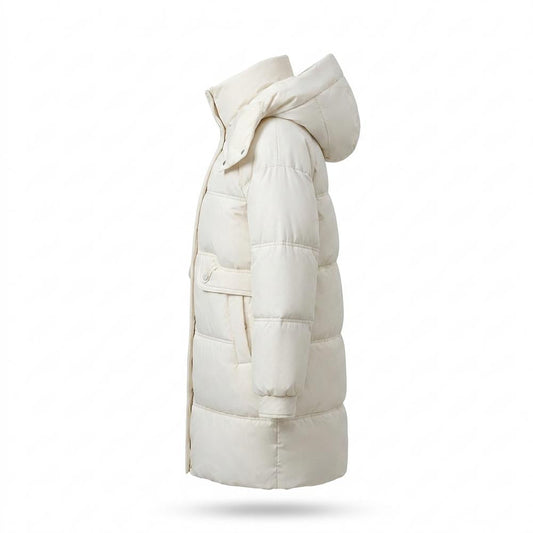 Allsaints Leather - Velev | Padded Hooded Coat Women