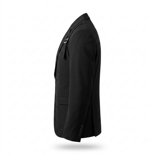 Allsaints Leather - Lomar | Strapped Tailored Blazer Men