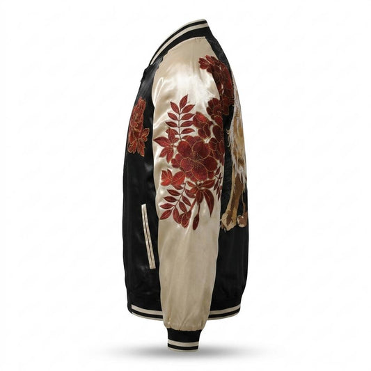 Allsaints Leather - Arsil | Two-Tone Satin Jacket Unisex