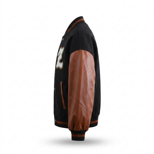 Allsaints Leather - Tamin | Embroidered Buttoned Jacket Unisex