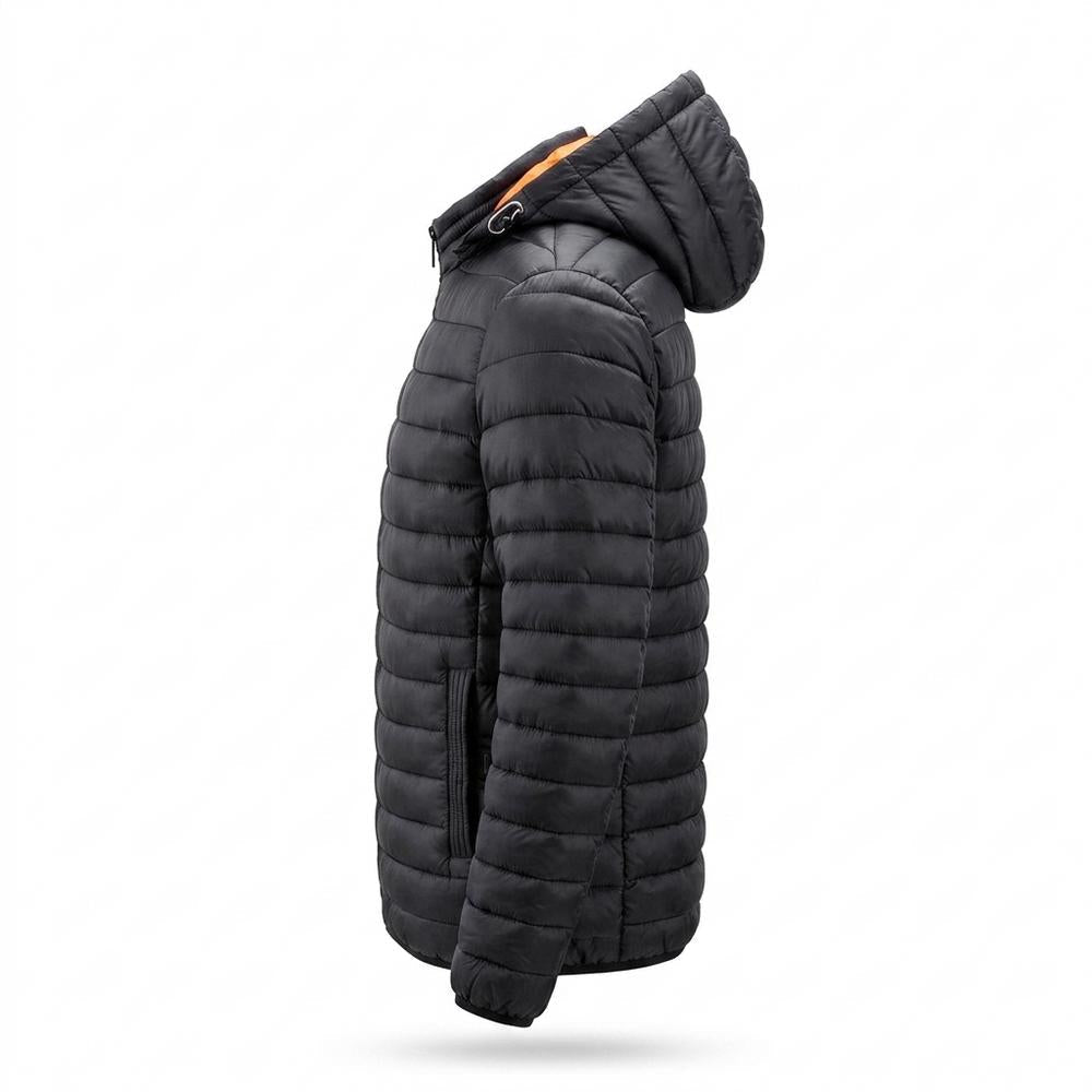 Allsaints Leather - Valen | Quilted Hooded Jacket Men