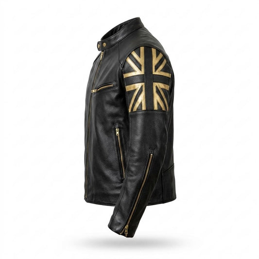 Allsaints Leather - Rufil | Zippered Tailored Leather Jacket Men