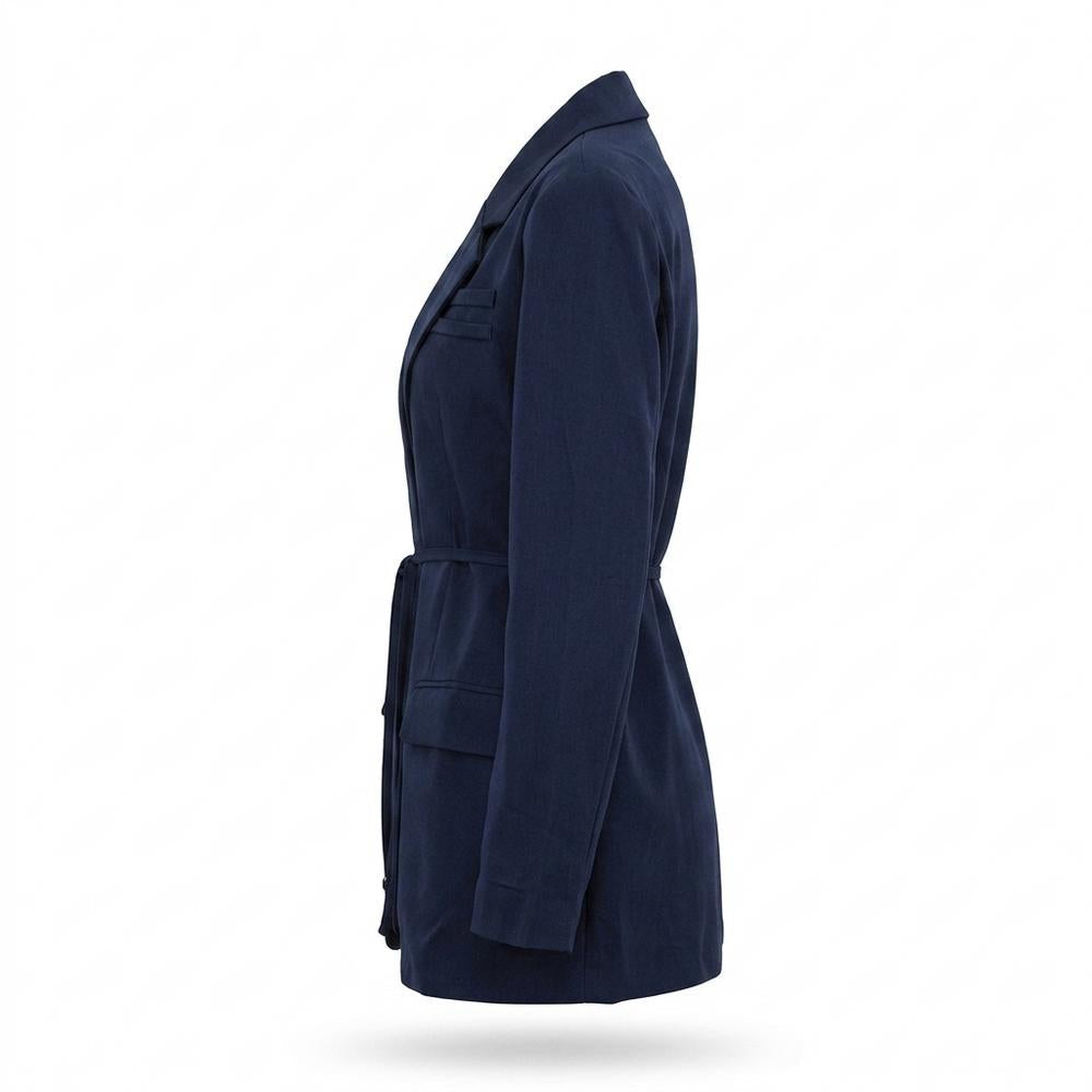 Allsaints Leather - Tamar | Belted Wrap Blazer Women