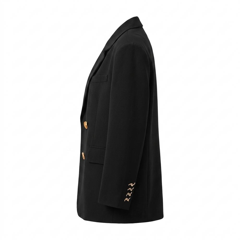 Allsaints Leather - Nimar | Two-Button Embroidered Blazer Women