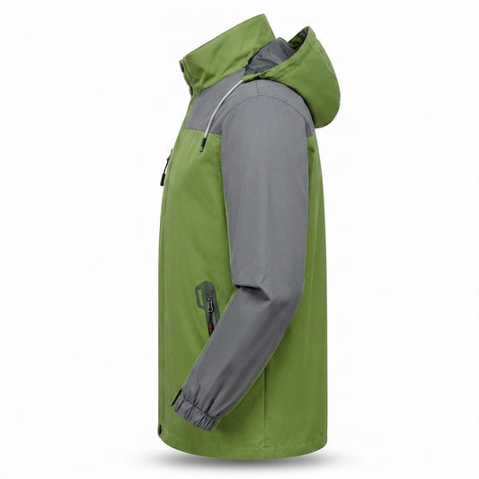 Allsaints Leather - Veran | Hooded Water-Repellent Jacket Men
