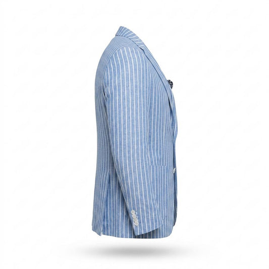 Allsaints Leather - Kavar | Striped Tailored Blazer Men