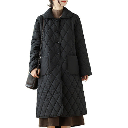Allsaints Leather - Lylev | Quilted Longline Coat Women