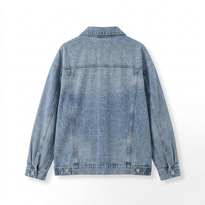 Allsaints Leather - Leran | Oversized Button-Front Denim Jacket Women