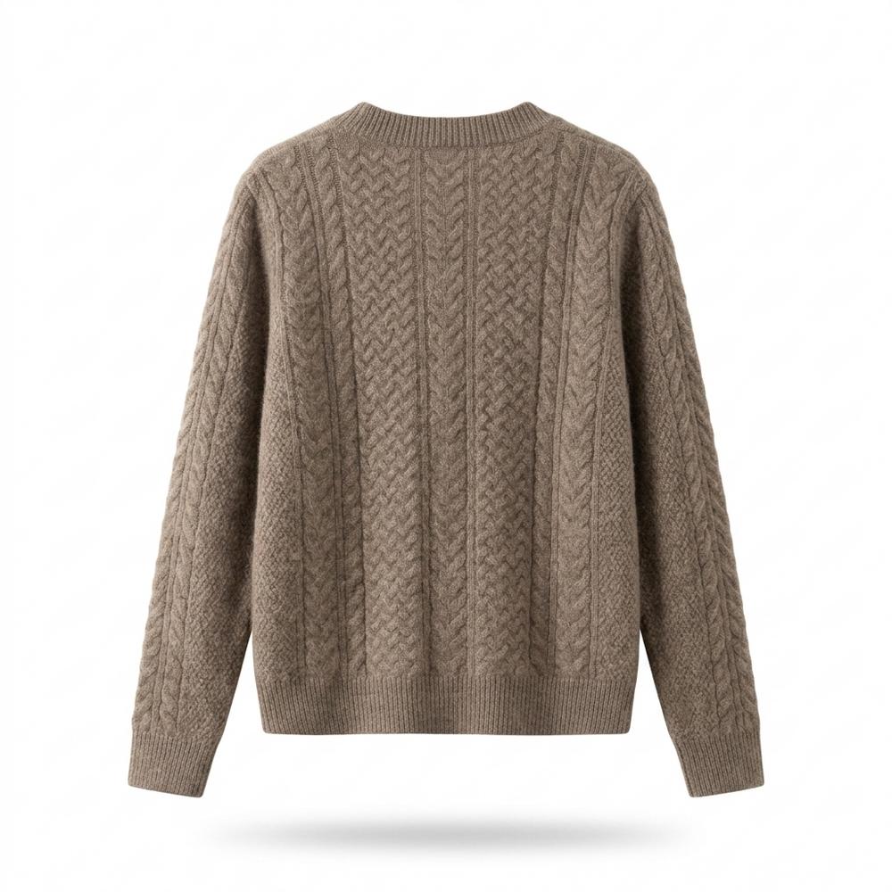 Allsaints Leather - Valev | Cable-Knit Button-Front Knit Cardigan Women