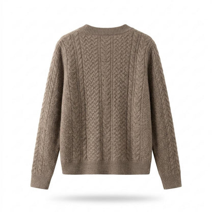 Allsaints Leather - Valev | Cable-Knit Button-Front Knit Cardigan Women
