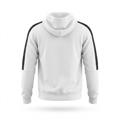 Allsaints Leather - Rolev | Zip-Up Two-Tone Hoodie Unisex