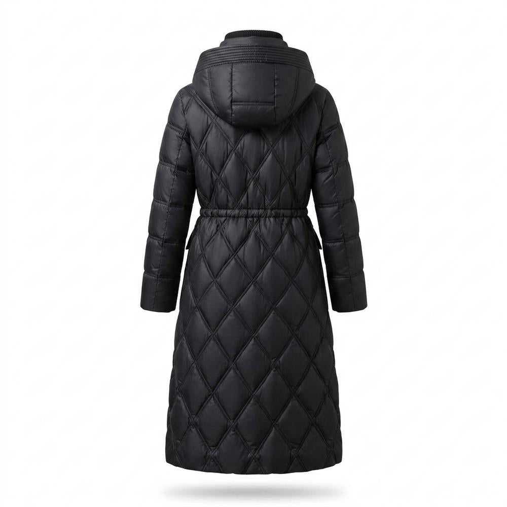 Allsaints Leather - Lyran | Quilted Hooded Coat Women