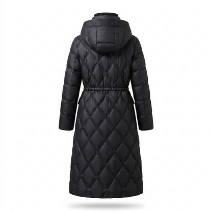 Allsaints Leather - Lyran | Quilted Hooded Coat Women