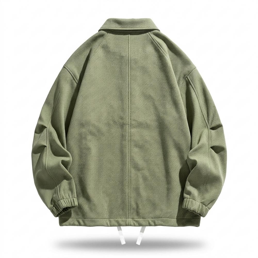 Allsaints Leather - Neken | Textured Button-Up Jacket Unisex
