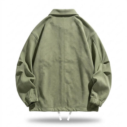 Allsaints Leather - Neken | Textured Button-Up Jacket Unisex