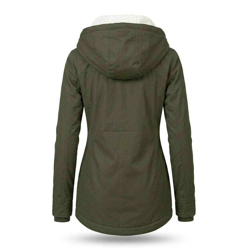 Allsaints Leather - Radar | Sherpa-Lined Hooded Jacket Women