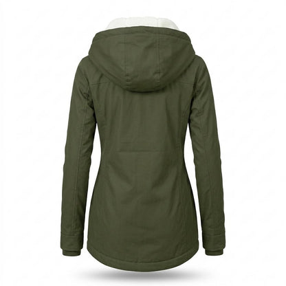 Allsaints Leather - Radar | Sherpa-Lined Hooded Jacket Women