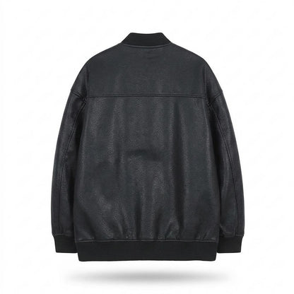 Allsaints Leather - Luviv | Button-Up Ribbed Jacket Unisex