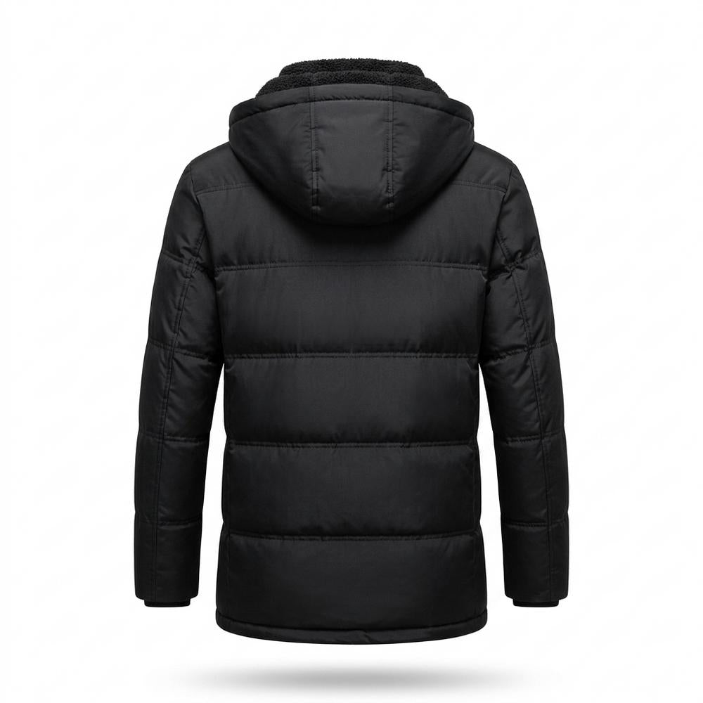 Allsaints Leather - Varen | Hooded Padded Jacket Men
