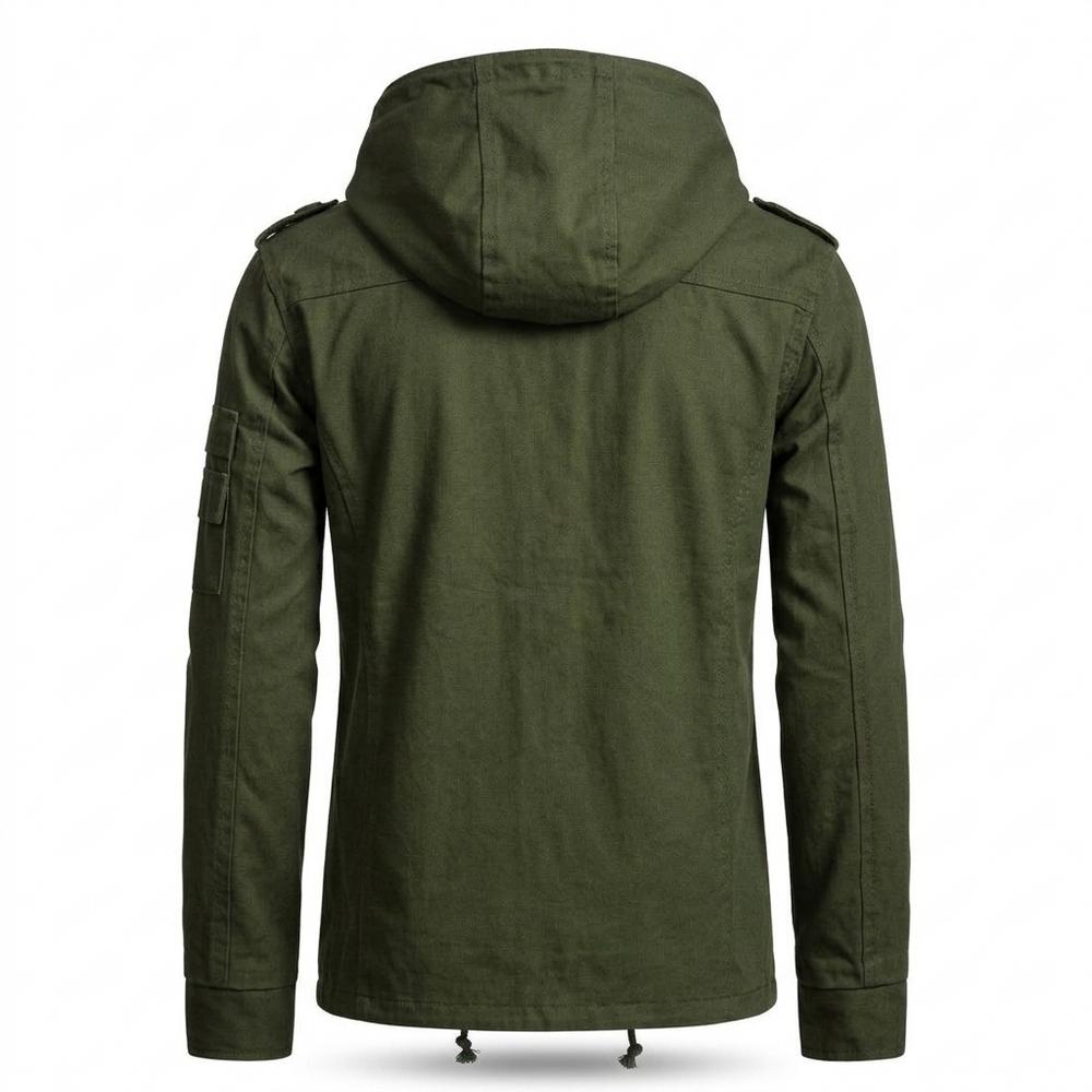 Allsaints Leather - Leken | Hooded Lined Jacket Men