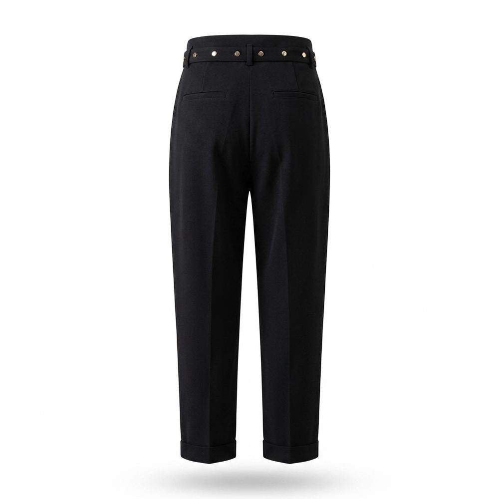 Allsaints Leather - Nodan | High-Waisted Pleated Pants Women