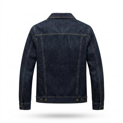 Allsaints Leather - Level | Button-Front Slim-Fit Denim Jacket Unisex