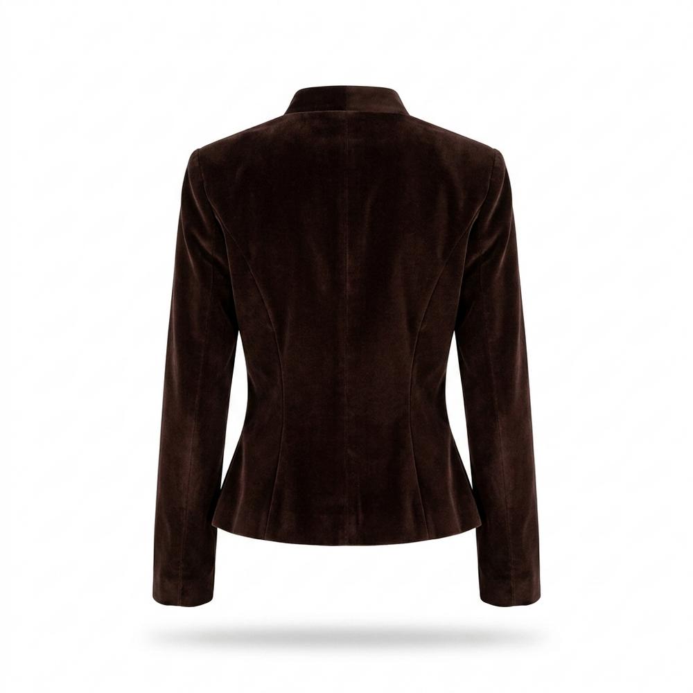 Allsaints Leather - Kalen | Velvet Stand-Collar Jacket Women