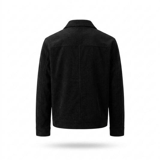 Allsaints Leather - Kesen | Ribbed Zip-Up Jacket Men