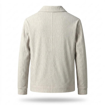 Allsaints Leather - Nemin | Textured Button-Front Jacket Men