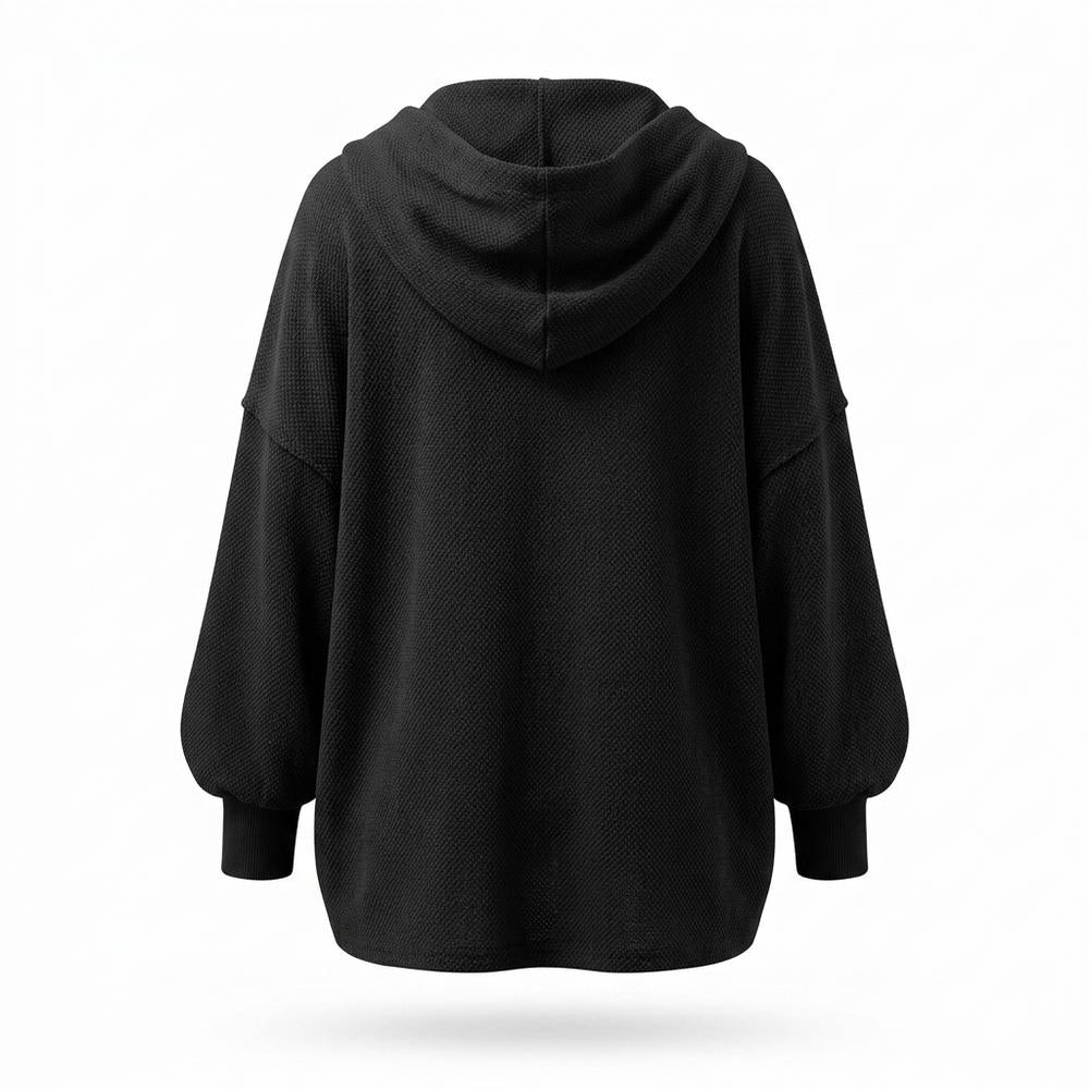 Allsaints Leather - Keren | Hooded Open-Front Cardigan Women